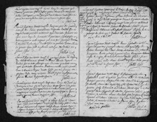 13 vues Registre paroissial. Baptêmes, sépultures (1739) - Baptêmes, mariages, sépultures (1740-juillet 1741)