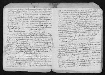 8 vues Registre paroissial. Baptêmes, mariages, sépultures (1759) - Baptêmes (janvier 1760)