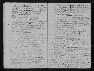 32 vues Registre paroissial. Baptêmes, mariages, sépultures (avril 1791-février 1792)