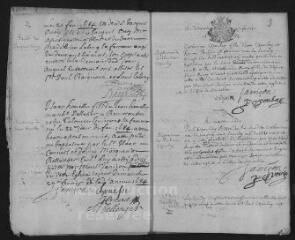 23 vues  - Registre protestant. Baptêmes, mariages, sépultures (janvier 1684-juin 1685) (ouvre la visionneuse)