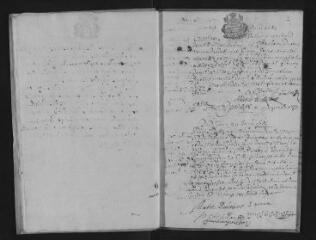 13 vues  - Registre protestant. Baptêmes, sépultures (juin-octobre 1685) (ouvre la visionneuse)