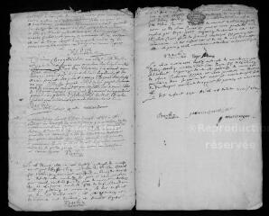 7 vues  - Registre protestant. Baptêmes, mariages, sépultures (juin-septembre 1685) (ouvre la visionneuse)