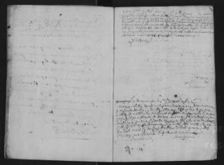 92 vues  - Registre protestant. Baptêmes, mariages, sépultures (juillet 1672-décembre 1677), sépulture (janvier 1678) (ouvre la visionneuse)