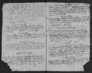 37 vues Registre protestant. Baptêmes, mariages, sépultures (septembre 1679-juin 1683)